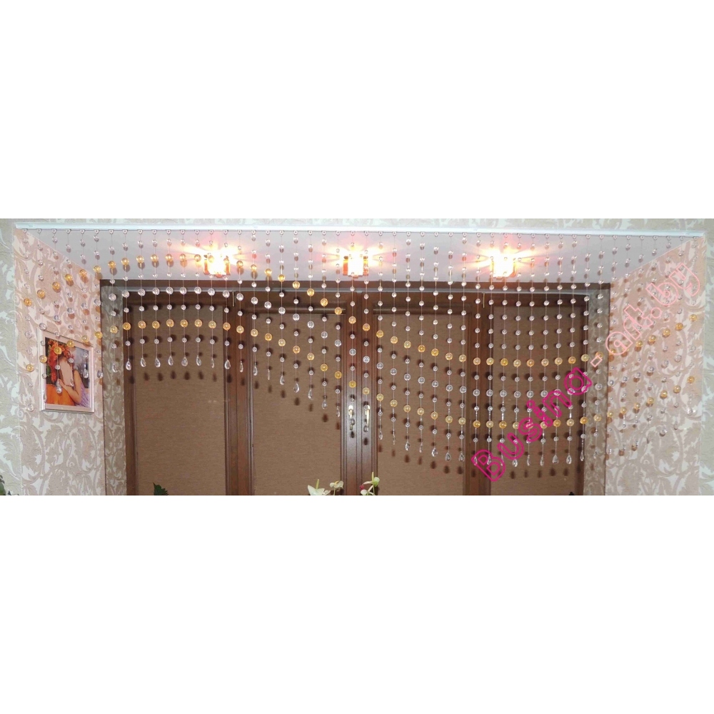 штора из бусин