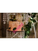 октагон стеклярус на кольцах