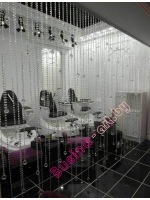 стеклярус на кольцах