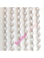 Металлические шторы из цепочек