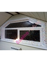 занавеска из нитей бусин