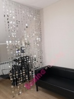 Шторы из зеркальных дисков 