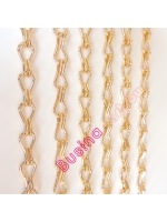 Металлические шторы из цепочек