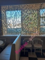 шторы из дисков