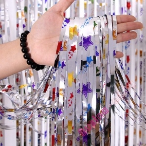 Фотозона из дождика