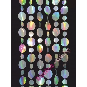 шторы из пластин пайеток